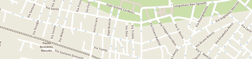 Mappa della impresa hotel astra di brunetti stefano a CATTOLICA