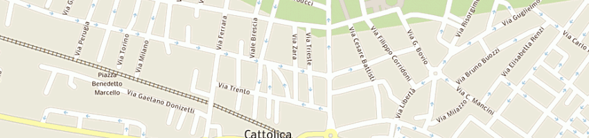 Mappa della impresa ceccarelli graziella a CATTOLICA