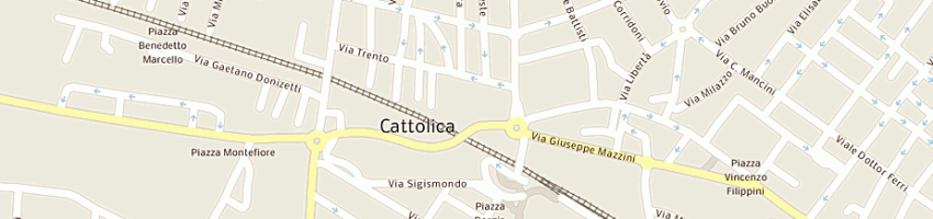 Mappa della impresa cicai societa cooperativa consortile per azioni a CATTOLICA