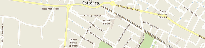 Mappa della impresa selda di gervasi mauro e c sas a CATTOLICA