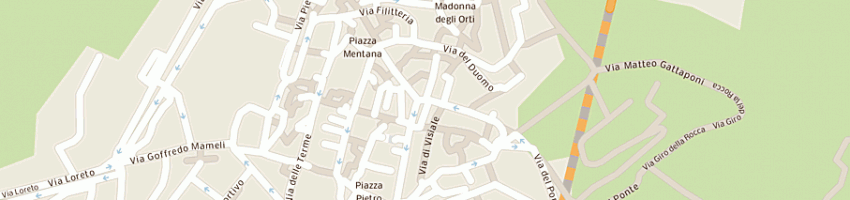 Mappa della impresa taverna dei duchi sas di maurizio quaglietti e c a SPOLETO