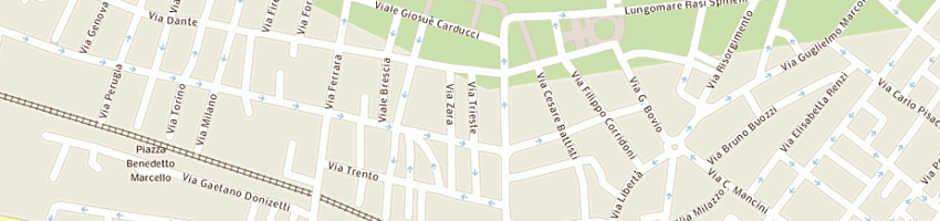 Mappa della impresa pensione boemia a CATTOLICA