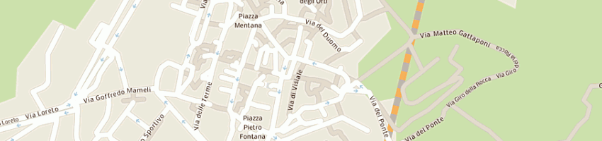 Mappa della impresa ase spoleto spa a SPOLETO