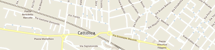 Mappa della impresa residence ancora a CATTOLICA