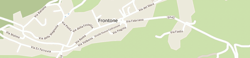 Mappa della impresa belardinelli vincenzo a FRONTONE