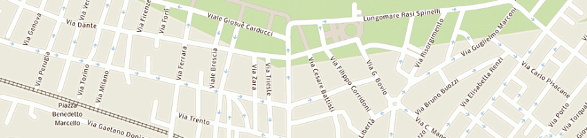 Mappa della impresa giara srl a CATTOLICA