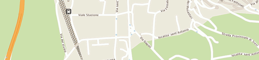 Mappa della impresa moretti giuseppe a TREVI