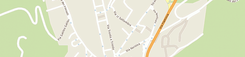 Mappa della impresa cult movie a SPOLETO