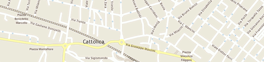 Mappa della impresa pensione giovanna a CATTOLICA
