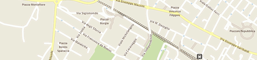 Mappa della impresa gabellini augusto e simoncelli stefano snc a CATTOLICA