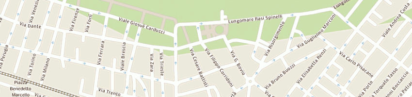 Mappa della impresa assicurazioni gnucci sara betti carlo gnucci domenico e gnucci giancarlo (srl) a CATTOLICA