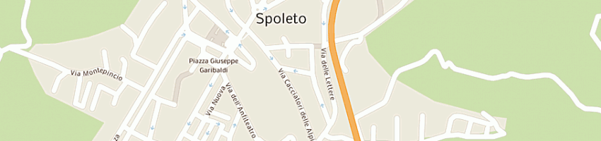 Mappa della impresa comune di spoleto a SPOLETO