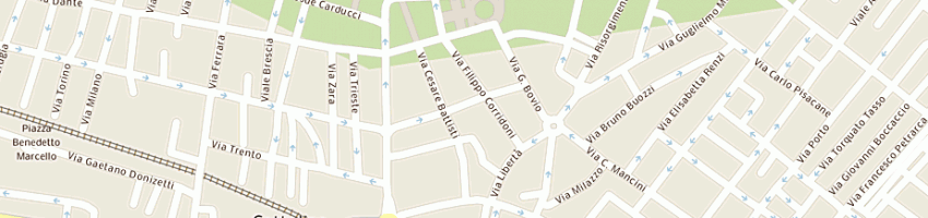 Mappa della impresa hotel cristallo di casanova davide a CATTOLICA
