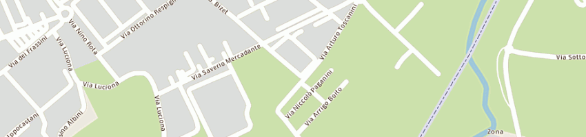 Mappa della impresa modulitalia srl a CATTOLICA