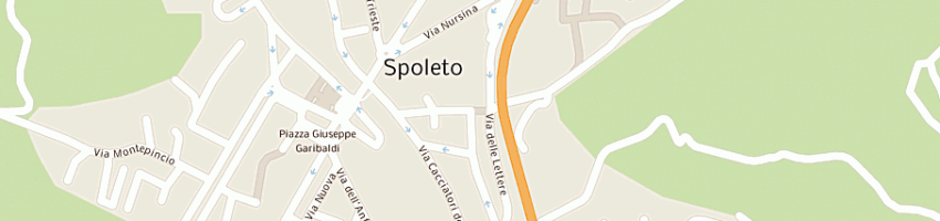 Mappa della impresa recupero e restauro srl a SPOLETO