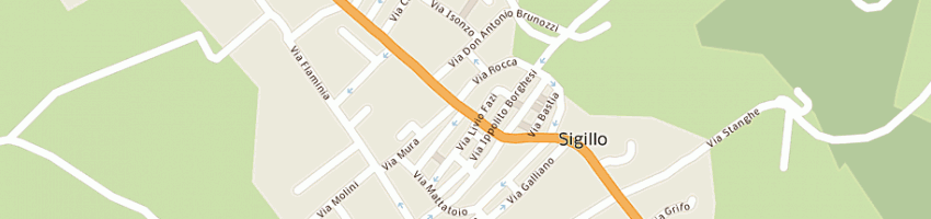 Mappa della impresa sborzacchi stefano a SIGILLO