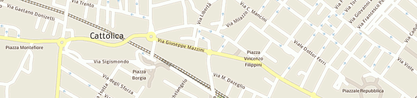 Mappa della impresa badioli e silvestri immobiliare srl a CATTOLICA