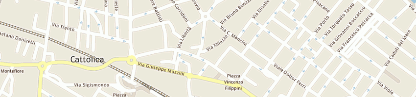 Mappa della impresa l'arte del gioiello' di d'andrea simona a CATTOLICA