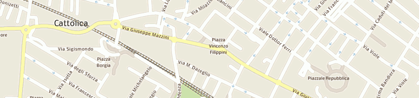 Mappa della impresa agenzia immobiliare agenzia immobiliare a CATTOLICA
