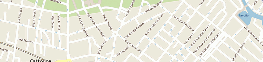 Mappa della impresa bartolini renzo a CATTOLICA