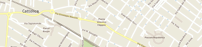 Mappa della impresa de cono maria a CATTOLICA