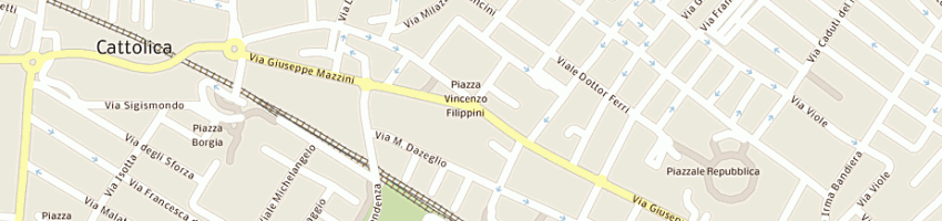 Mappa della impresa betti laura a CATTOLICA
