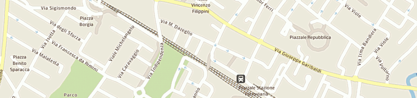 Mappa della impresa ferla cinzia estetista a CATTOLICA