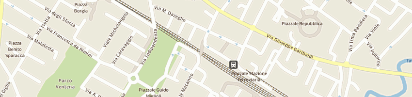 Mappa della impresa fiorini elena a CATTOLICA