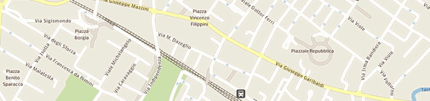 Mappa della impresa angelini luca a CATTOLICA