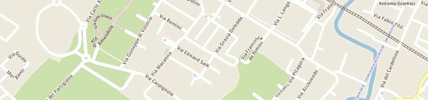Mappa della impresa battistella nicola a CATTOLICA