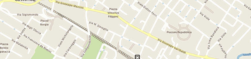 Mappa della impresa ercoles antonio a CATTOLICA