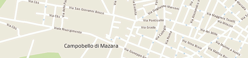 Mappa della impresa napoli paolo a CAMPOBELLO DI MAZARA