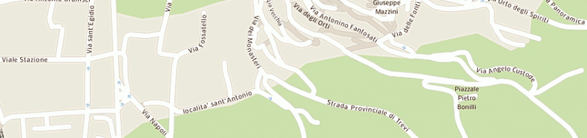 Mappa della impresa paggi paolo a TREVI