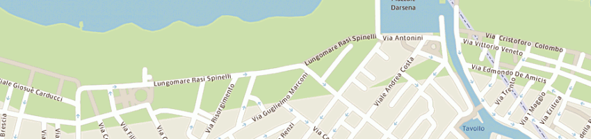 Mappa della impresa alberghi bellevue a CATTOLICA
