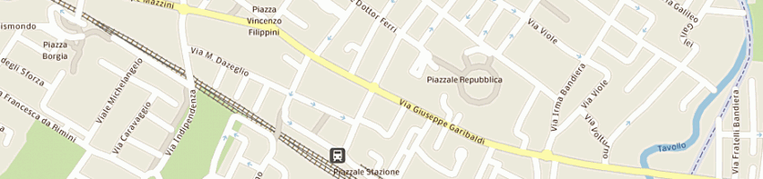 Mappa della impresa futuradria srl a CATTOLICA
