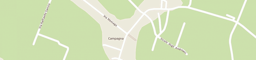 Mappa della impresa toffoli irene a MANIAGO
