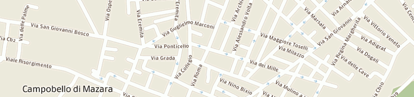 Mappa della impresa puntrello salvatore a CAMPOBELLO DI MAZARA