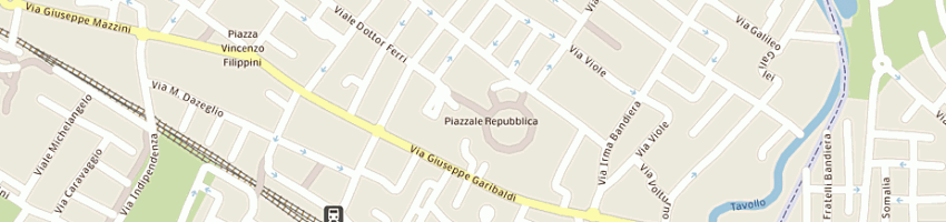 Mappa della impresa body project a CATTOLICA
