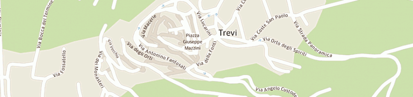 Mappa della impresa teatro clitunno a TREVI