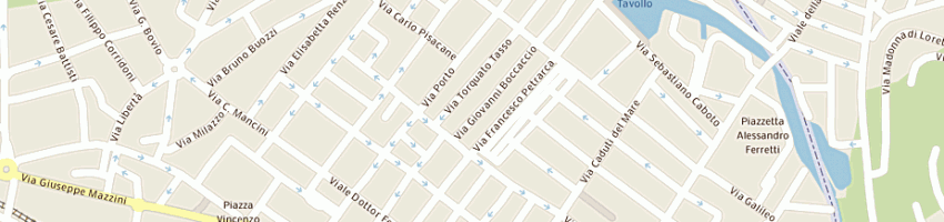 Mappa della impresa gerboni giovanni a CATTOLICA