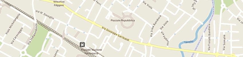 Mappa della impresa caldari corrado a CATTOLICA