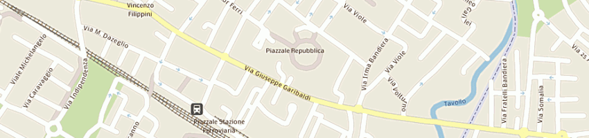 Mappa della impresa regina di candiotti chiara e c snc a CATTOLICA
