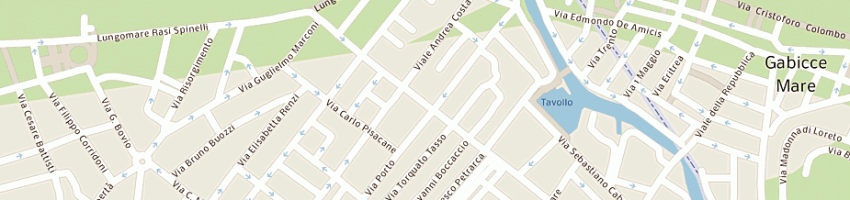 Mappa della impresa cialdini samanta a CATTOLICA
