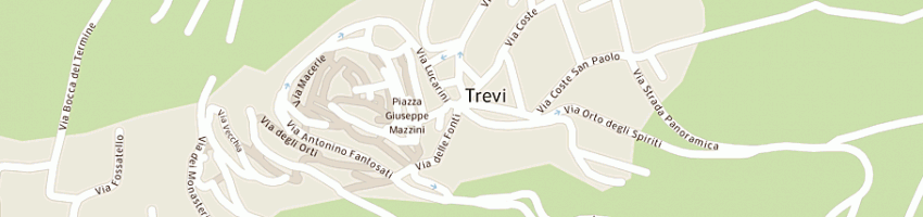 Mappa della impresa sdei rita a TREVI
