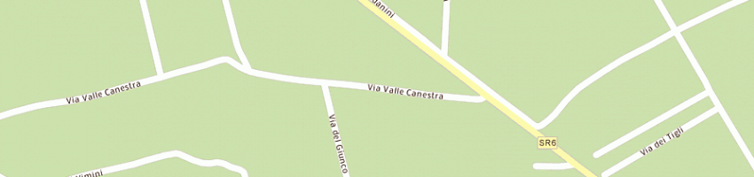 Mappa della impresa abs ingegneria di a SAN CESAREO