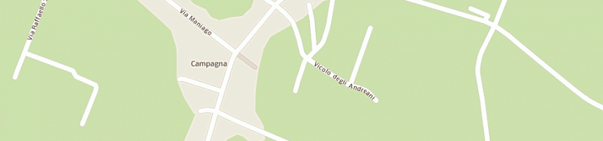Mappa della impresa andrean roberto a MANIAGO