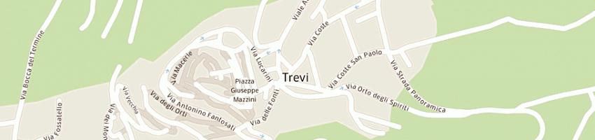 Mappa della impresa avis trevi a TREVI