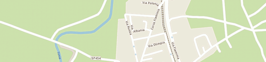Mappa della impresa edilizia felici di felici ugo e felici pietro a SPOLETO