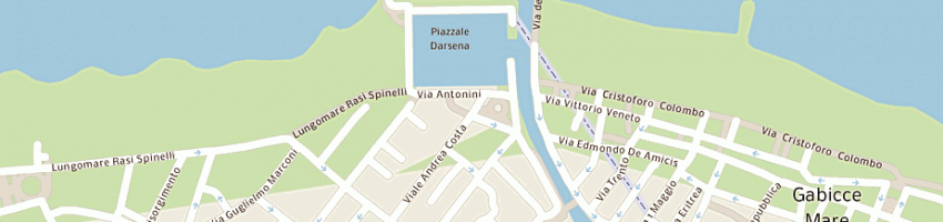 Mappa della impresa pacer sas di battarra roy e c a CATTOLICA