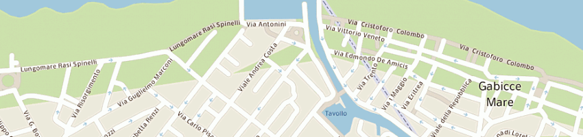 Mappa della impresa magi cristina a CATTOLICA